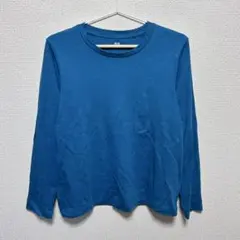 スムースストレッチコットンクルーネックT柔らかいコットンは素材