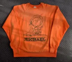 トレーナー オレンジ