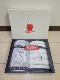 【SNOOPY】34×35cm×2枚 ウォッシュ タオル セット スヌーピー