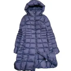 【良品】ノースフェイス　ロング　ダウン　コート　ネイビー　M 550フィル