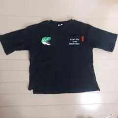 breeze 恐竜デザイン Tシャツ 黒140のサムネイル
