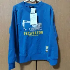 Blue Mart 掘削機デザイン トレーナー 130