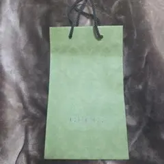 GUCCI エンボス加工 グリーンショップ袋 中型