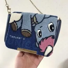 手塚治虫 ユニコ サガラ刺繍 チェーンショルダーバッグ