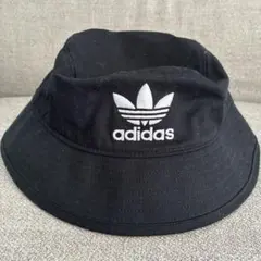 adidas ブラック バケットハット OSFY