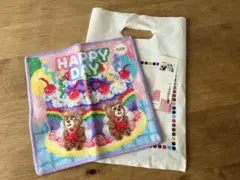 ラブラリーバイフェイラー★ウェルカムハッピーデイ ハンカチ