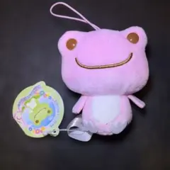 【タグ付き】かえるのピクルス 25周年 ぷちマスコット ピンク ぬいぐるみのサムネイル