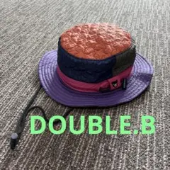 DOUBLE.B ミキハウス　ハット　帽子　M 50-52のサムネイル
