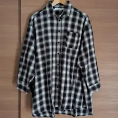 As Know As Plus チェック柄長袖シャツのサムネイル