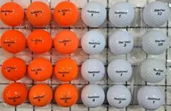 ツアーステージゴルフボール　24球　美品 ホワイト、オレンシ