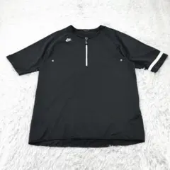 テック・スポーツMIX NIKE GOLF ハーフジップ ポロシャツ 黒 2XL