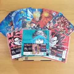 【9点】一番くじドラゴンボールクリアファイル10種タオル3種特典カード1枚セット