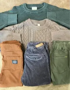 F.O.KIDS他 男の子 100 冬用 5点まとめ売り