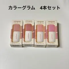【新品】カラーグラム　ヌードブラーティント　4本セット
