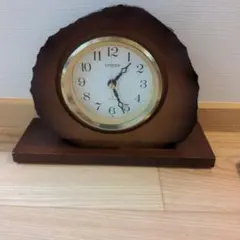 シチズン　CITIZEN　時計 クウォーツ置時計　昭和　レトロのサムネイル