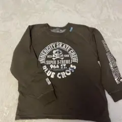 BLUE CROSS スカルプリント トレーナー M