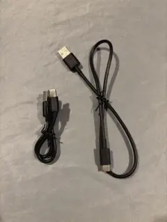 USB-A to Type-C ケーブル 0.5m & 0.3m 急速充電対応