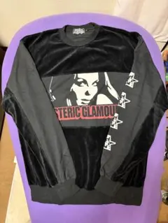 HYSTERIC GLAMOUR ベルベットトレーナー Lサイズ