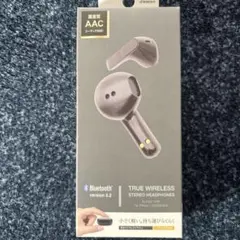 新品★Bluetooth 5.2 トゥルーワイヤレスヘッドフォン黒