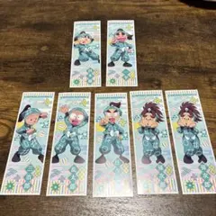 忍たま乱太郎 ロングステッカー２　7枚セット