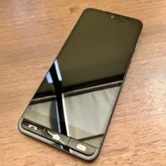 BASIO active SHG09 ネイビー 64GB 手帳型カバー付き