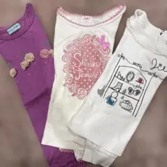 ハッカキッズ　シャーリーテンプル　ジルスチュアート　カットソー　まとめ売り120