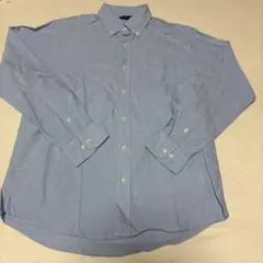 NAVY★ブルーカラーシャツ M