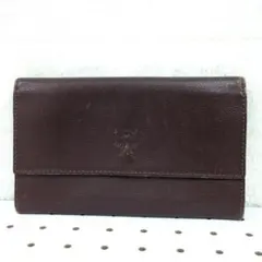 MCM　エムシーエム　長財布　レザー　ダークブラウンのサムネイル