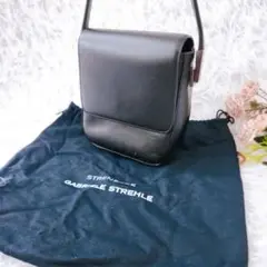 ガブリエレ ストレーレ　ミニショルダーバッグ　ブラック　黒