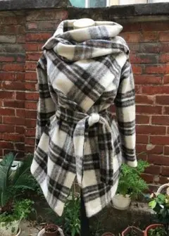 ヴィヴィアンウエストウッド　美品！カウルネックウールラップコート　サイズ40