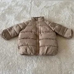 ダウンジャケット　茶色　90cm