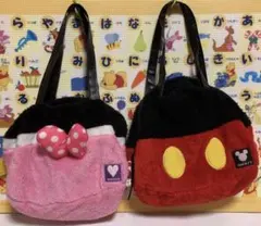 ディズニー　ミッキー・ミニー　バック 2個セット(バラ売り不可)