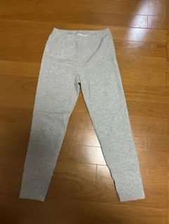 も*ら様 タイムセール⭐️UNIQLO グレー リブ編み レギンス M