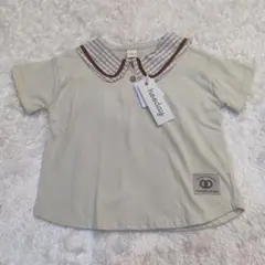 【新品】hooday ベージュ Tシャツ 90サイズ