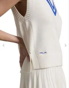 新品タグ付き♡ラルフローレン♡コットン混クリケット・セーター・ベスト