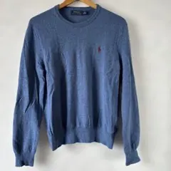 POLO RALPH LAUREN クルーネックニット ブルー