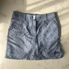 FILA 星柄デニム風スカート