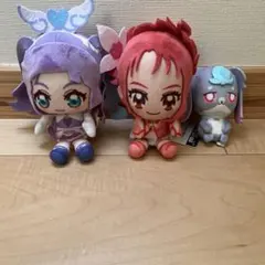 プリキュアぬいぐるみ3体セットのサムネイル