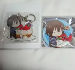 テニスの王子様 アニメイトカフェ アクリルキーホルダー 缶バッジ 不二周助
