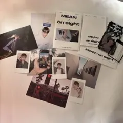 SHINee MINHO MEAN on sight 展示会 グッズセット