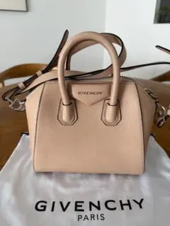 美品】Givenchy Pandora Mini ダークベージュ - メルカリ