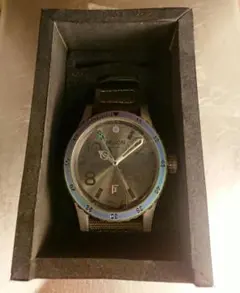 NIXONディプロマット ニクソン 腕時計 ディプロマット GMT A277000 ブラック×シルバー