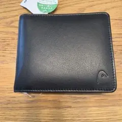 新品/未使用　HEAD 二つ折り財布 ブラック/オレンジ　B-008