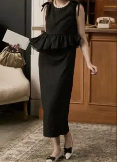 (新品未使用タグ付き)BONLECILL オケージョンドレス　結婚式ドレス