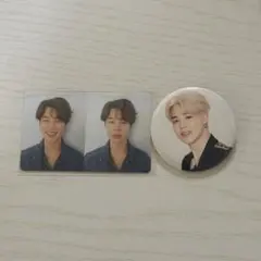 bts ジミン トレカ 缶バッジ セット