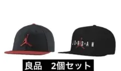 N*n様 良品　ナイキ　ジョーダン　JORDAN キャップ　黒　 黒赤