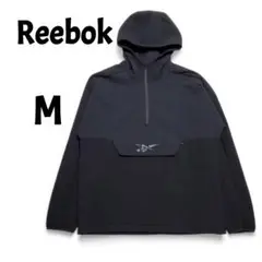 リーボック　Reebok　エッジワークスアノラック　ハーフジップ　パーカー　M
