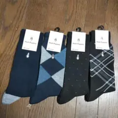 Hush Puppies ソックス 4足セット 25-27cm