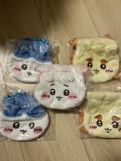 ちいかわ　おかお巾着　5個セット