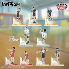 ハイキュー‼︎　アクリルジオラマ　9点セット